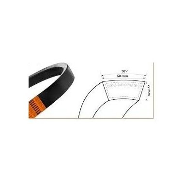 HARVEST BELTS diržas kombainams HM/H-2222 CL 629756.0