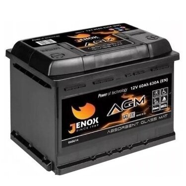 AKUMULIATORIUS JENOX AGM 12V 80 AH 800A AKUMULIATORIUS JENOX AGM 12V 80 AH 800A