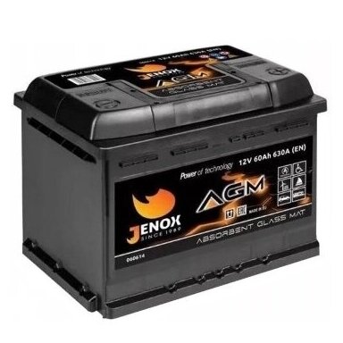AKUMULIATORIUS JENOX AGM 12V 80 AH 800A AKUMULIATORIUS JENOX AGM 12V 80 AH 800A